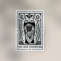 The High Priestess Mystic Tarot Fine Art Print – 225g Paper or 380g Canvas — Ansicht 4