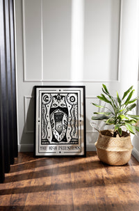 The High Priestess Mystic Tarot Fine Art Print – 225g Paper or 380g Canvas — Ansicht 2