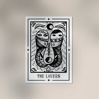 The Lovers Mystic Tarot Poster – Tiny Mystic Creatures Art Print — Ansicht 4