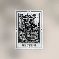 The Chariot Mystic Tarot Poster – Tiny Mystic Creatures, Kunstdruck — Ansicht 4