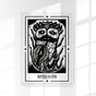 Strength Mystic Tarot by Tiny Mystic Creatures – Art Print Poster