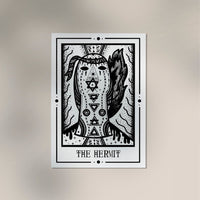 The Hermit Mystic Tarot Poster – Tiny Mystic Creatures Art Print — Ansicht 4