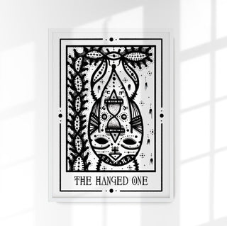 The Hanged One Mystic Tarot Poster – Tiny Mystic Creatures