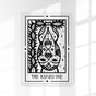 The Hanged One Mystic Tarot Poster – Tiny Mystic Creatures