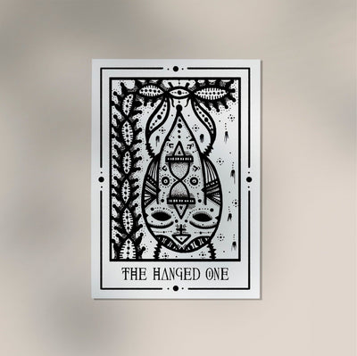 The Hanged One Mystic Tarot Poster – Tiny Mystic Creatures