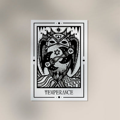 Temperance Mystic Tarot Poster – Tiny Mystic Creatures, Kunstdruck Berlin