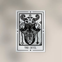 The Devil Mystic Tarot Poster – Handgestaltung von Tiny Mystic Creatures — Ansicht 4