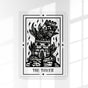 The Tower Mystic Tarot Poster – Handgefertigt Berlin