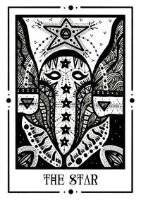 The Star Mystic Tarot Poster – Kunstdruck handgefertigt Berlin — Ansicht 5