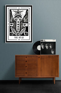 The Star Mystic Tarot Poster – Kunstdruck handgefertigt Berlin — Ansicht 3