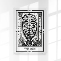 The Moon Mystic Tarot Poster – Hand-printed Berlin — Ansicht 1