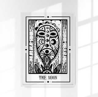 The Moon Mystic Tarot Poster – Handgedruckt Berlin