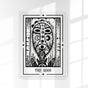 The Moon Mystic Tarot Poster – Hand-printed Berlin