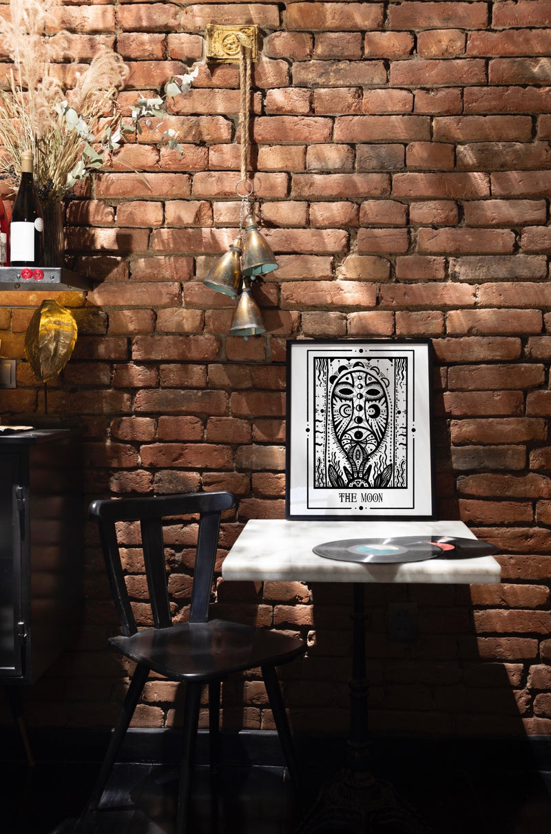 The Moon Mystic Tarot Poster – Hand-printed Berlin — Ansicht 3