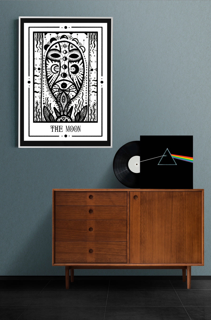 The Moon Mystic Tarot Poster – Hand-printed Berlin — Ansicht 4