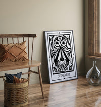 Judgement Mystic Tarot Poster – Tiny Mystic Creatures von Patroa Studio — Ansicht 2