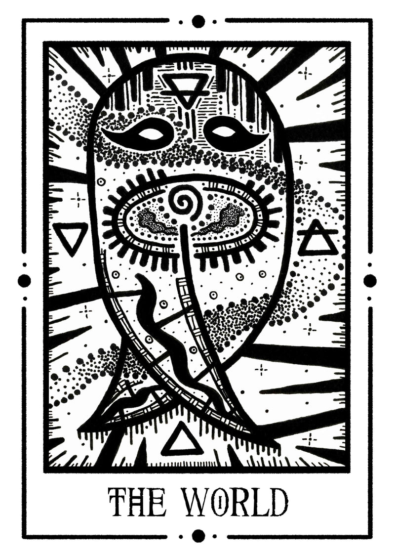 The World Mystic Tarot Poster by Tiny Mystic Creatures – Art Print Berlin — Ansicht 5