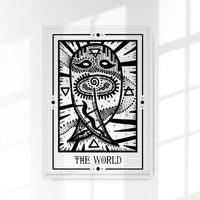 The World Mystic Tarot Poster by Tiny Mystic Creatures – Art Print Berlin — Ansicht 1