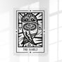 The World Mystic Tarot Poster by Tiny Mystic Creatures – Art Print Berlin