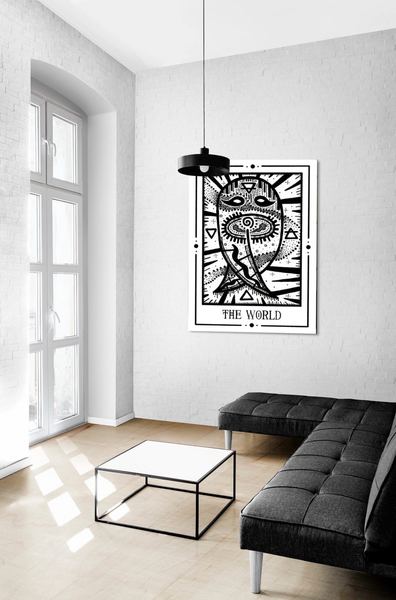 The World Mystic Tarot Poster by Tiny Mystic Creatures – Art Print Berlin — Ansicht 2