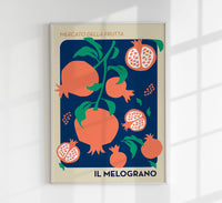 Il Melograno – Fruit Market Art Poster UV-beständig Mediterraner Kunstdruck Berlin — Ansicht 1