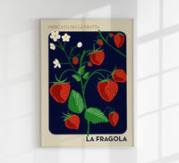 Cherry & Strawberry Set of 2 Prints – Fruit Art Fine Art Print auf Papier oder Canvas — Ansicht 5