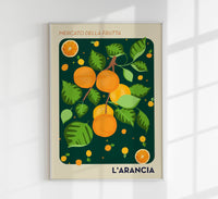 L'arancia Fruit Market Art Poster – UV-beständiger Fine Art Print — Ansicht 1
