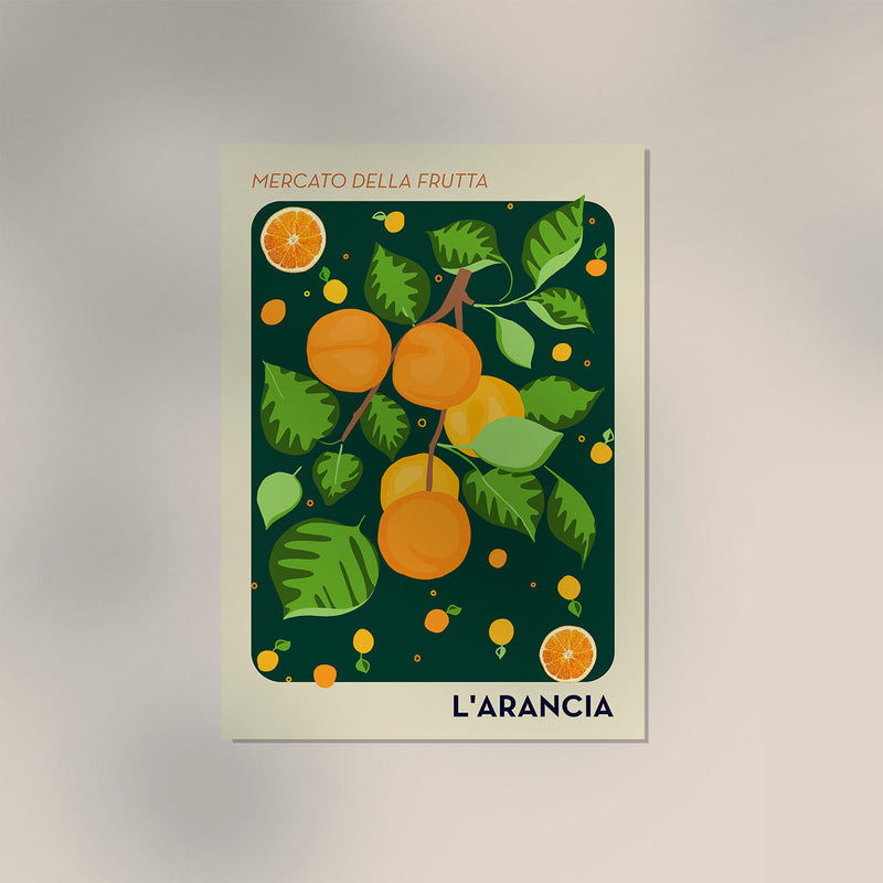 L'arancia Fruit Market Art Poster – UV-beständiger Fine Art Print — Ansicht 3