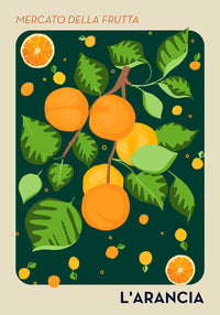 L'arancia Fruit Market Art Poster – UV-beständiger Fine Art Print — Ansicht 4