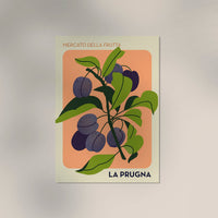 La Prugna Fruit Market Art Poster – Fruity, Vibrant, Market Vibe — Ansicht 3