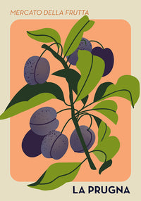 La Prugna Fruit Market Art Poster – Fruity, Vibrant, Market Vibe — Ansicht 4