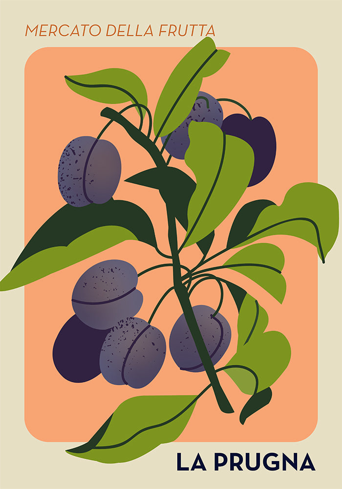 La Prugna Fruit Market Fine Art Print S Patroa Studio — Ansicht 2