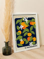 Il Mandarino Fruit Market Kunstdruck S – Handgedruckt Berlin