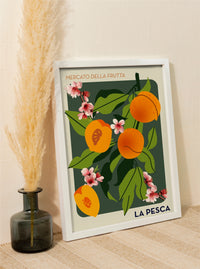 Patroa Studio La Pesca Fruit Market Kunstdruck S – Berliner Handdruckatelier — Ansicht 1