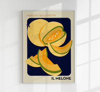 Il Melone – Fruit Market Art Poster | UV-beständig | Kunstdruck Berlin — Ansicht 1