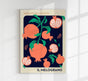Il Melograno – Fruit Market Dark Blue Art Poster | UV-beständig | Kunstdruck Berlin
