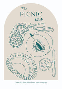 The Picnic Club Graphic Kunstdruck S – Bedruckt in Berlin — Ansicht 2