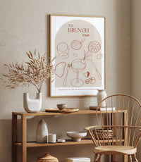 The Brunch Club Graphic Art Poster – Patroa Studio Berlin — Ansicht 2