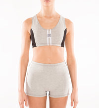 Midnight Upcycling Sportsbra Ringer-Ausschnitt Baumwollmix ohne Bügel — Ansicht 3