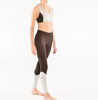 Midnight Upcycling Tight braun/grau – Leggings mit Vintage-Look — Ansicht 3