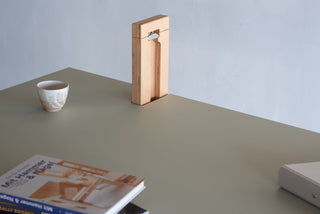 DEXTER-Artist | Höhenverstellbarer Arbeits- & Schreibtisch | Mechanisch verstellbar | Multiplex Buche | Made in Europe