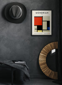 Composition By Piet Mondrian Exhibition Poster – Art Print — Ansicht 2