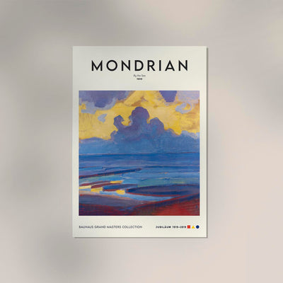 By the Sea By Piet Mondrian Exhibition Poster – Archivpapier, UV-beständig