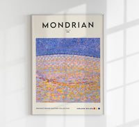 Dune III By Piet Mondrian Exhibition Poster – Berlin Art Print — Ansicht 1