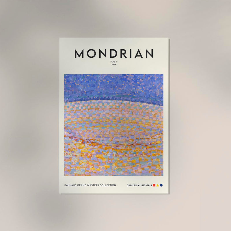 Dune III By Piet Mondrian Exhibition Poster – Berlin Art Print — Ansicht 3