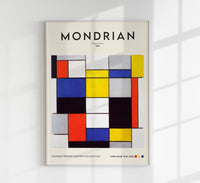 Composition A by Piet Mondrian – Exhibition Poster — Ansicht 1