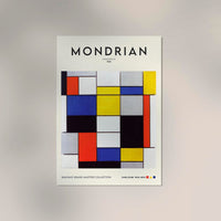 Composition A by Piet Mondrian – Exhibition Poster — Ansicht 3