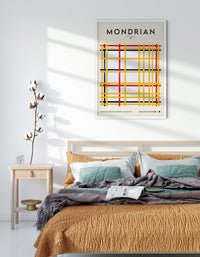 New York City I Piet Mondrian Exhibition Poster – Archival Fine Art Print — Ansicht 2