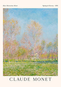 Spring in Giverny by Claude Monet – Fine Art Print UV-beständig Atelierdruck — Ansicht 3