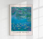 Waterlillies by Claude Monet Exhibition Poster – Fine Art Print UV-beständig